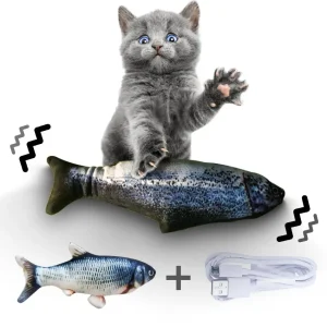 Jumping Fish Toy For Cat